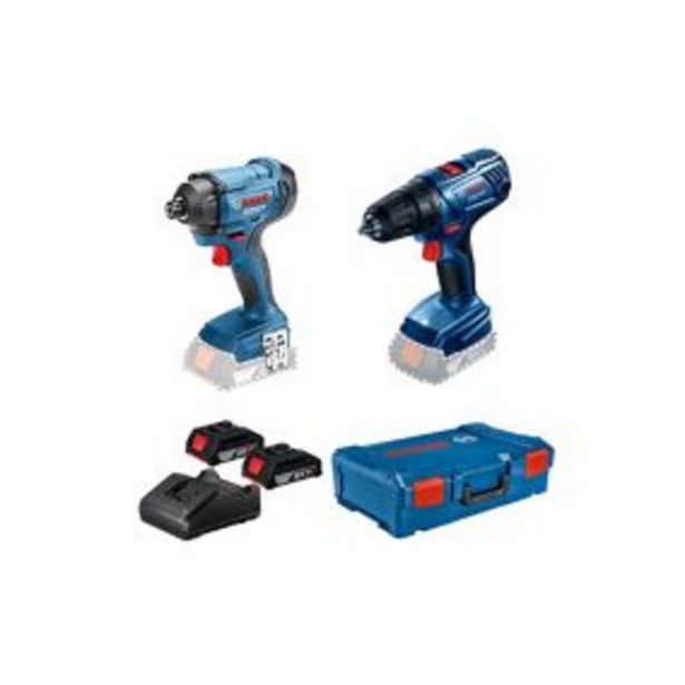 Bosch Professional 18V 2.0Ah Li-ion Cordless Combi drill & impact driver offers at £90 in TradePoint