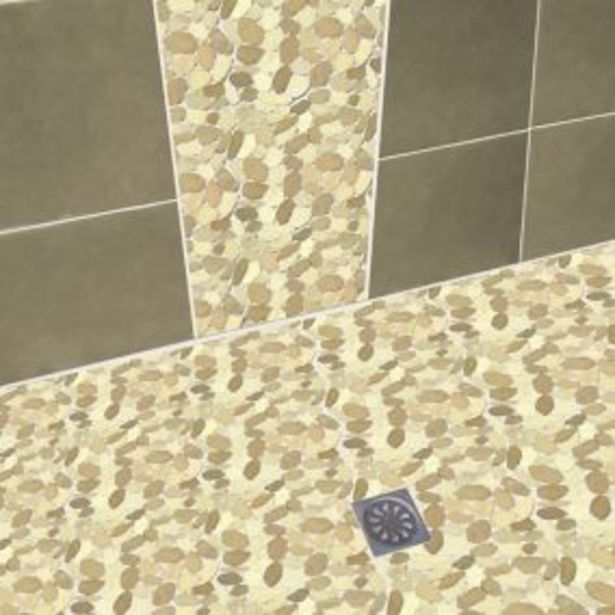 Brighton Beige Stone Mosaic tile, (L)300mm (W)300mm offers at £5 in TradePoint