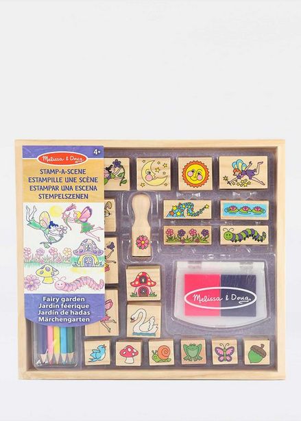 Stamp-A-Scene-Fairy Garden Melissa & Doug offers at £17.99 in Dobbies Garden Centre