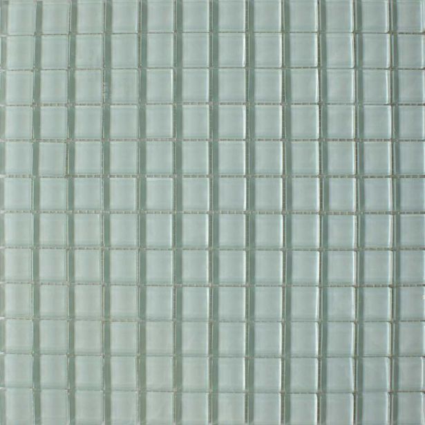 Glass Square Clear White Mosaic Tiles offers at £4.65 in Walls and Floors