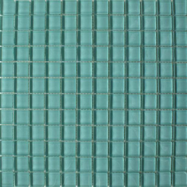 Lotus Blue Glass Square Mosaics Tiles offers at £4.3 in Walls and Floors