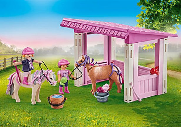 9878 pony shelter offers at £9.99 in Playmobil