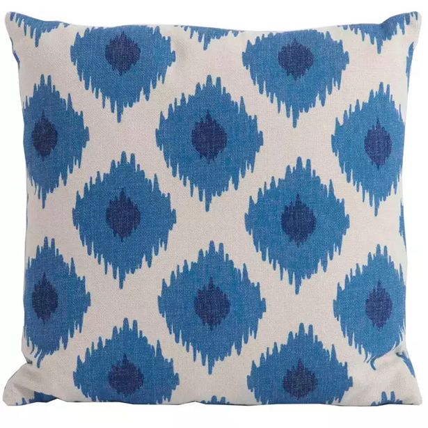 Square Cushion - Blue Lattice offers at £23 in Frosts Garden Centres