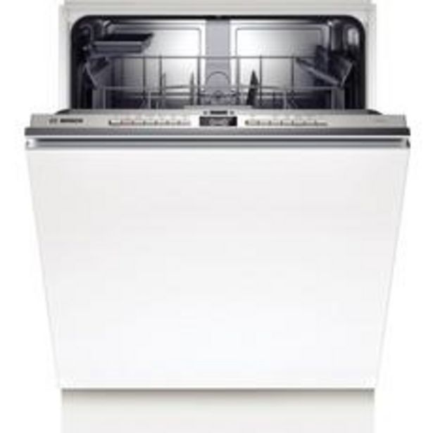 Bosch SGV4HAX40G Full Size Integrated Dishwasher - Steel - 13 Place Settings offers at £529 in Euronics