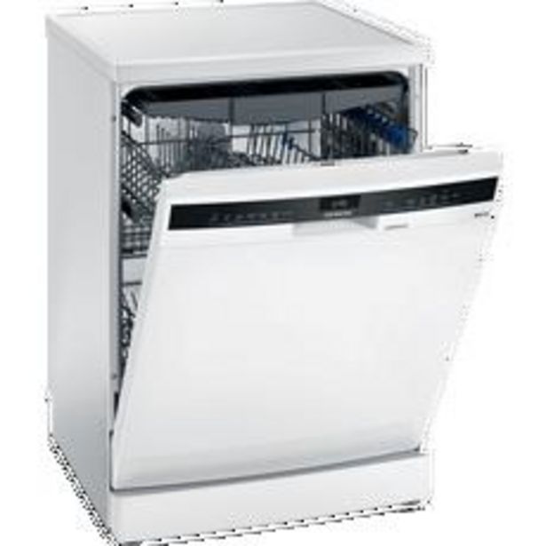Siemens SE23HW64CG Full Size Dishwasher - White - 14 Place Settings offers at £569 in Euronics