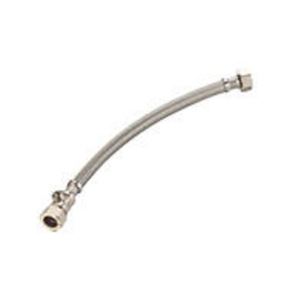 Flexible Tap Connector with Valve 15mm x ½" x 300mm offers at £3.99 in Screwfix