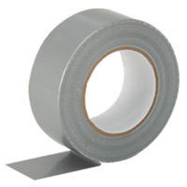 Cloth Tape 27 Mesh Silver 50m x 50mm offers at £3.98 in Screwfix