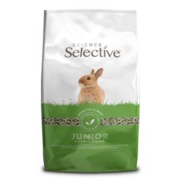 Science Selective Junior Rabbit Food 10kg offers at £11.99 in Notcutts Garden Centre