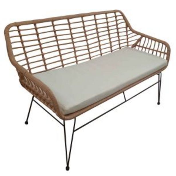 Reims Cane Effect Bench offers at £159.99 in Notcutts Garden Centre