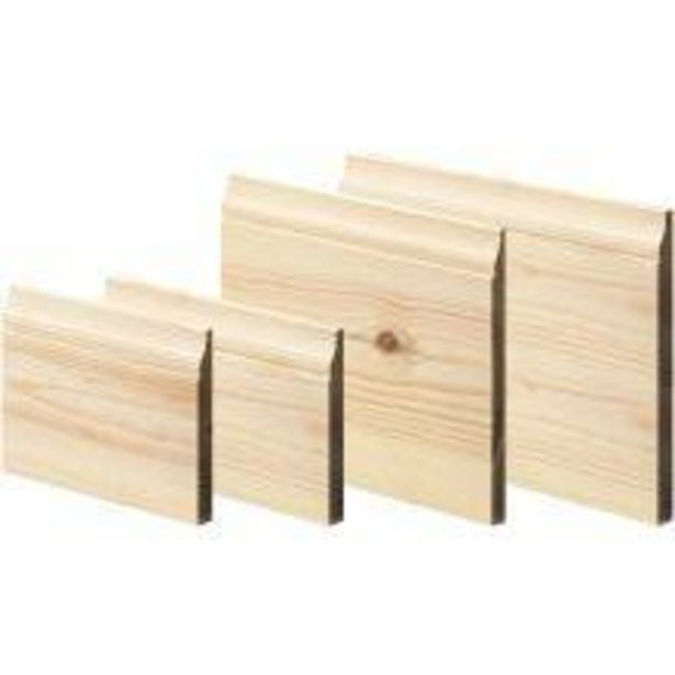 5th Premium Ogee Skirting PEFC 19 x 100mm offers at £3.84 in Buildbase