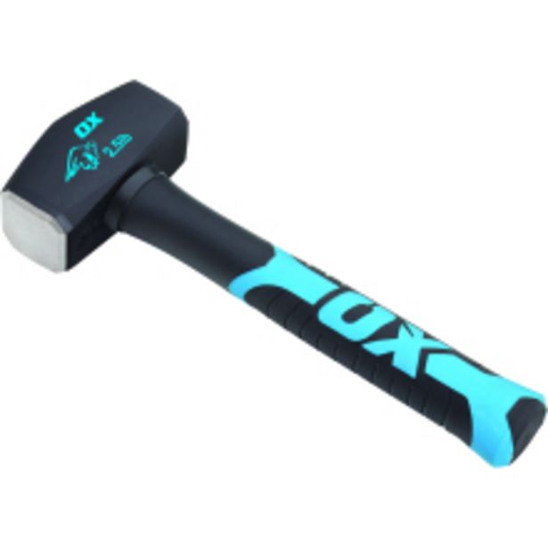 OX Tools Trade Fibreglass Handle Club Hammer 2.5lb offers at £15.35 in Buildbase