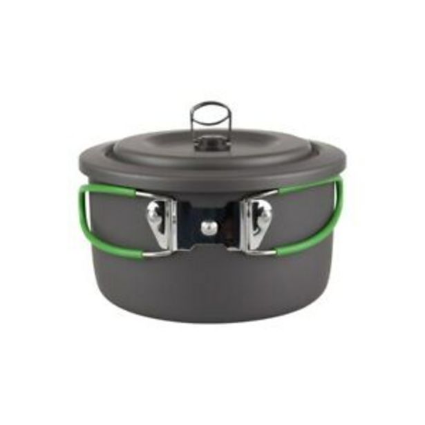 Mountain Warehouse Family Camping Cook Set Stackable Dining Saucepans and Lid offers at £19.99 in eBay