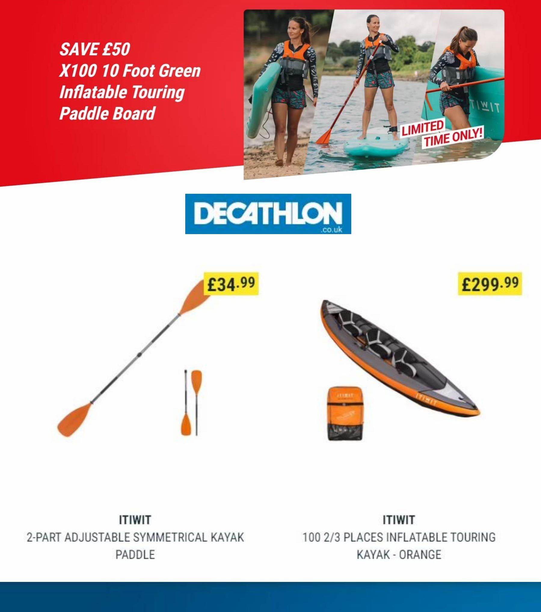 Season offers in Decathlon