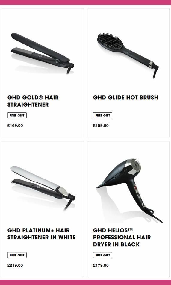 Producto offers in GHD