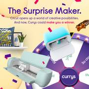 Currys offer | Spin the wheel for your chance to win an epic Cricut bundle! | 15/05/2022 - 20/05/2022