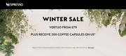 Winter Sale - Vertuo from £79 offer at 