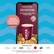 Costa Coffee offer | Feeling lucky? You could win big with Costa Coffee Shot. | 06/05/2022 - 15/06/2022