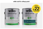 Wilko offer | Wilko wall & ceilings paint 2 for £22 mix & match | 23/05/2022 - 28/05/2022